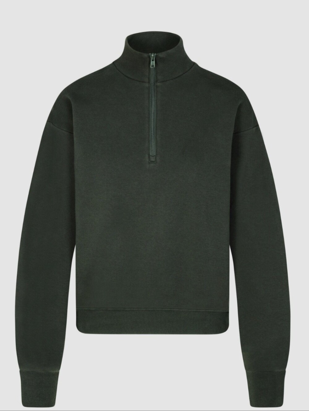 NWT Skims Cotton Fleece Quarter Zip